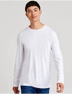 A-JT002-Long Sleeve Tri-Blend T 2